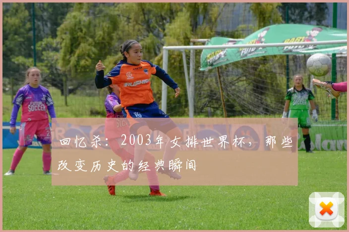 回忆杀：2003年女排世界杯，那些改变历史的经典瞬间
